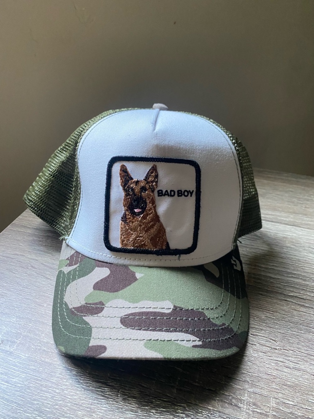 Goorin Bros, Bad Boy, White/Camo